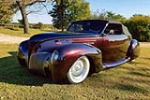 1939 LINCOLN ZEPHYR CUSTOM CONVERTIBLE - Front 3/4 - 224970