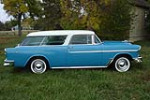 1955 CHEVROLET NOMAD BEL AIR WAGON - Front 3/4 - 225084