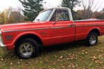 1972 CHEVROLET C10 CUSTOM PICKUP - Side Profile - 225088