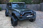 2007 JEEP WRANGLER UNLIMITED CUSTOM SUV - Front 3/4 - 225208
