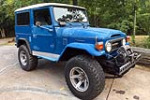 1976 TOYOTA LAND CRUISER CUSTOM FJ40  - Front 3/4 - 225302