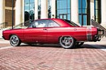 1968 DODGE DART GT CUSTOM COUPE - Side Profile - 225345
