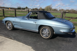 1963 CHEVROLET CORVETTE 327/250 CONVERTIBLE - Rear 3/4 - 225597