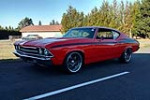 1969 CHEVROLET CHEVELLE CUSTOM COUPE - Front 3/4 - 225809