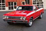 1967 CHEVROLET EL CAMINO CUSTOM PICKUP - Front 3/4 - 225845