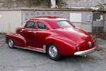 1948 CHEVROLET FLEETMASTER CUSTOM COUPE - Rear 3/4 - 225942