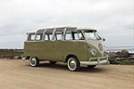 1959 VOLKSWAGEN 23-WINDOW BUS - Front 3/4 - 225945