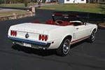 1969 FORD MUSTANG GT 428 CJ CONVERTIBLE - Rear 3/4 - 225998