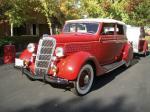 1935 FORD 4 DOOR CONVERTIBLE HOT ROD - Front 3/4 - 22600