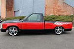 1986 CHEVROLET S-10 CUSTOM PICKUP - Side Profile - 226007
