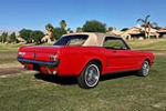 1966 FORD MUSTANG CONVERTIBLE  - Rear 3/4 - 226343