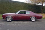 1970 CHEVROLET CHEVELLE MALIBU CUSTOM COUPE - Side Profile - 226401