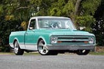 1969 CHEVROLET C10 CUSTOM PICKUP - Front 3/4 - 227758