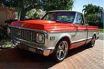 1972 CHEVROLET C10 CUSTOM PICKUP  - Front 3/4 - 229000