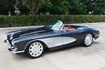 1958 CHEVROLET CORVETTE CUSTOM ROADSTER - Side Profile - 230015