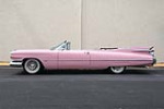 1959 CADILLAC SERIES 62 CONVERTIBLE - Side Profile - 230101