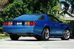 1985 CHEVROLET CAMARO IROC-Z - Rear 3/4 - 230532