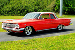 1961 CHEVROLET BISCAYNE CUSTOM 2-DOOR POST - Front 3/4 - 230676