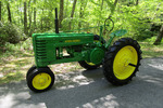 1945 JOHN DEERE H ROW CROP TRACTOR - Side Profile - 231833