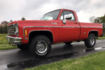1976 CHEVROLET CHEYENNE PICKUP - Front 3/4 - 232074