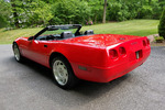 1991 CHEVROLET CORVETTE 350/245 CONVERTIBLE - Rear 3/4 - 232331