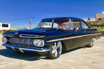 1959 CHEVROLET BEL AIR CUSTOM 2-DOOR POST - Front 3/4 - 233970