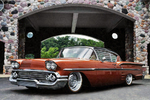 1958 CHEVROLET IMPALA CUSTOM COUPE - Front 3/4 - 233983