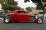 1934 FORD 3-WINDOW CUSTOM COUPE - Side Profile - 234216