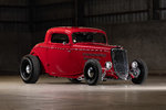 1934 FORD 3-WINDOW CUSTOM COUPE - Front 3/4 - 235245
