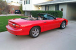 1997 CHEVROLET CAMARO Z/28 CONVERTIBLE  - Rear 3/4 - 235464