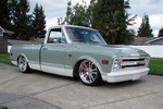 1969 CHEVROLET C10 CUSTOM PICKUP - Front 3/4 - 236024