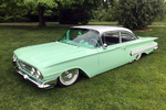 1960 CHEVROLET BISCAYNE CUSTOM 2-DOOR POST - Front 3/4 - 236197