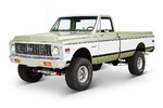 1970 CHEVROLET K10 CUSTOM PICKUP - Front 3/4 - 237373