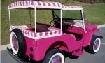 1960 WILLYS JEEP SURRAY TOP - Rear 3/4 - 23782