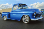 1956 CHEVROLET APACHE CUSTOM PICKUP - Front 3/4 - 238072