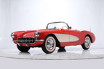 1957 CHEVROLET CORVETTE 283/245 CONVERTIBLE - Front 3/4 - 238590