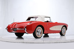 1957 CHEVROLET CORVETTE 283/245 CONVERTIBLE - Rear 3/4 - 238590
