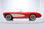 1957 CHEVROLET CORVETTE 283/245 CONVERTIBLE - Side Profile - 238590
