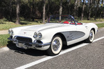 1961 CHEVROLET CORVETTE 283/270 CONVERTIBLE - Front 3/4 - 241355