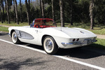1961 CHEVROLET CORVETTE 283/270 CONVERTIBLE - Rear 3/4 - 241355