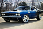 1970 PLYMOUTH BARRACUDA CUSTOM HARDTOP - Front 3/4 - 243002