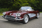 1959 CHEVROLET CORVETTE CUSTOM CONVERTIBLE - Front 3/4 - 243235