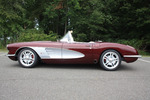 1959 CHEVROLET CORVETTE CUSTOM CONVERTIBLE - Side Profile - 243235