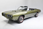 1968 PONTIAC GTO RAM AIR II CONVERTIBLE - Front 3/4 - 243522