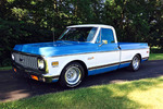 1972 CHEVROLET C10 SUPER CHEYENNE PICKUP - Front 3/4 - 244063