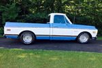 1972 CHEVROLET C10 SUPER CHEYENNE PICKUP - Side Profile - 244063