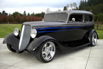 1934 FORD TUDOR CUSTOM SEDAN - Front 3/4 - 244474
