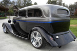 1934 FORD TUDOR CUSTOM SEDAN - Rear 3/4 - 244474