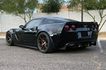 2007 CHEVROLET CORVETTE Z06 CUSTOM COUPE - Rear 3/4 - 244807