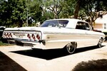 1964 CHEVROLET IMPALA SS CUSTOM COUPE - Rear 3/4 - 247824